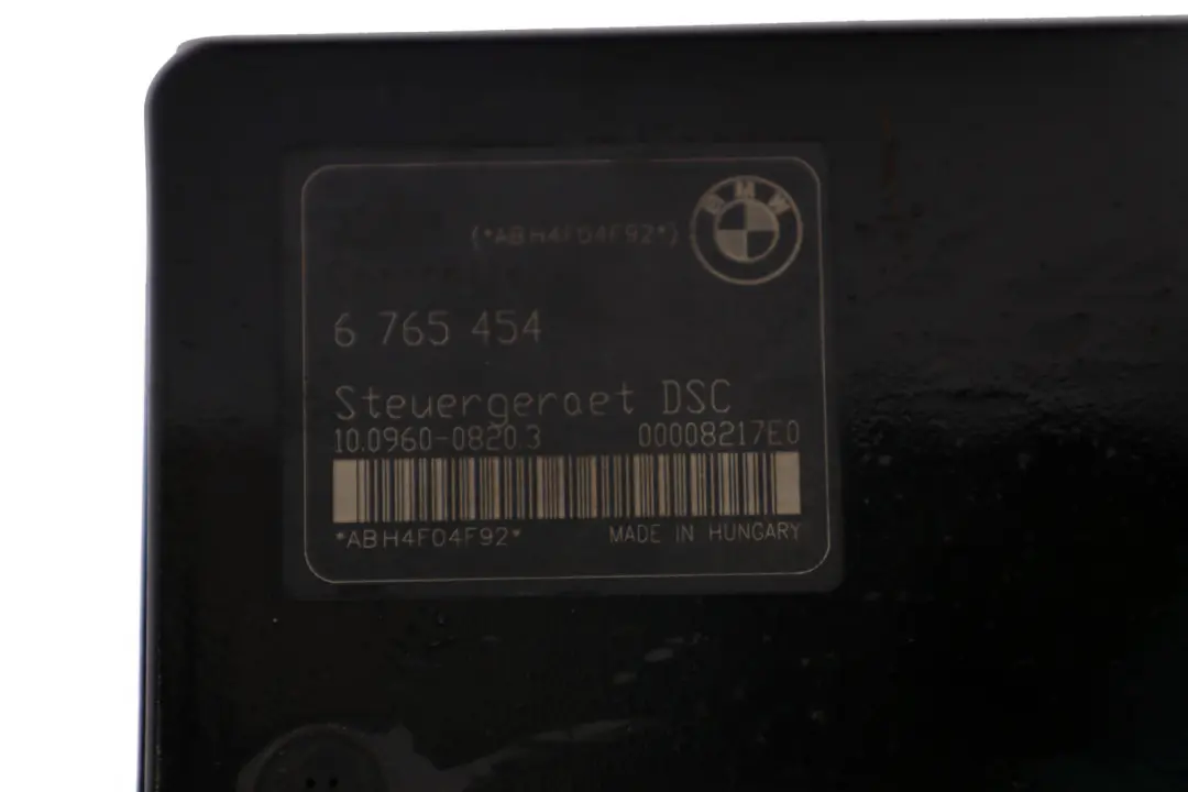 ABS DSC Hydroaggregat Pumpenmodul 6765454 für BMW 3 er E46 mit Teilenummer 2460467 BMW 3 er E46 ABS DSC Hydroaggregat Pumpenmodul 6765454 - SKU 6765452 - Teilenummer 2460467