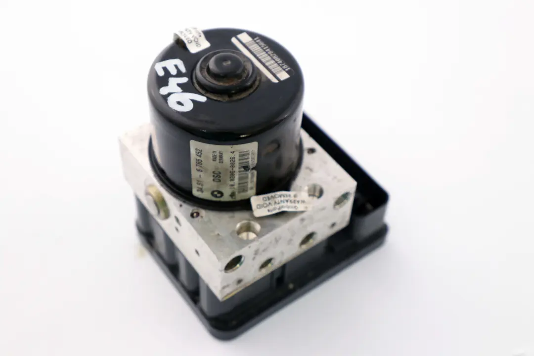 ABS DSC Hydroaggregat Pumpenmodul 6765454 für BMW 3 er E46 mit Teilenummer 2460467 BMW 3 er E46 ABS DSC Hydroaggregat Pumpenmodul 6765454 - SKU 6765452 - Teilenummer 2460467