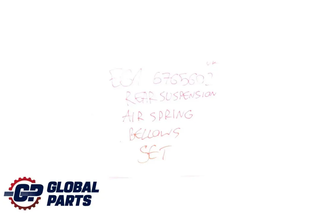 Suspension Spring Bellows Left Right Set to BMW 5 E61 Touring Rear Air with Part number 6765603 BMW 5 E61 Touring Rear Air Suspension Spring Bellows Left Right Set - SKU 6765603 - Part number 6765603