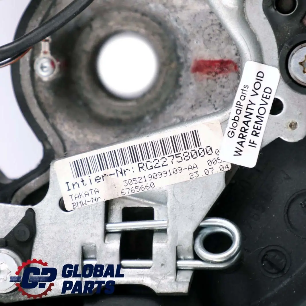 Mini Cooper R50 R52 NUEVO Volante De cuero negro M-tricolor Steptronic - SKU 6765660-1 - Número de pieza 6765660