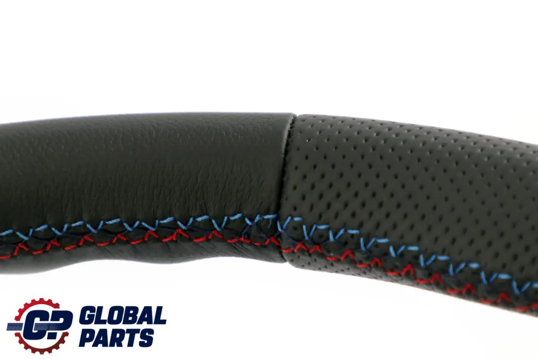 Leather Steering Wheel M-tricoloured Steptronic to BMW Mini Cooper R50 NEW Black with Part number 6765660 BMW Mini Cooper R50 NEW Black Leather Steering Wheel M-tricoloured Steptronic - SKU 6765660-4 - Part number 6765660