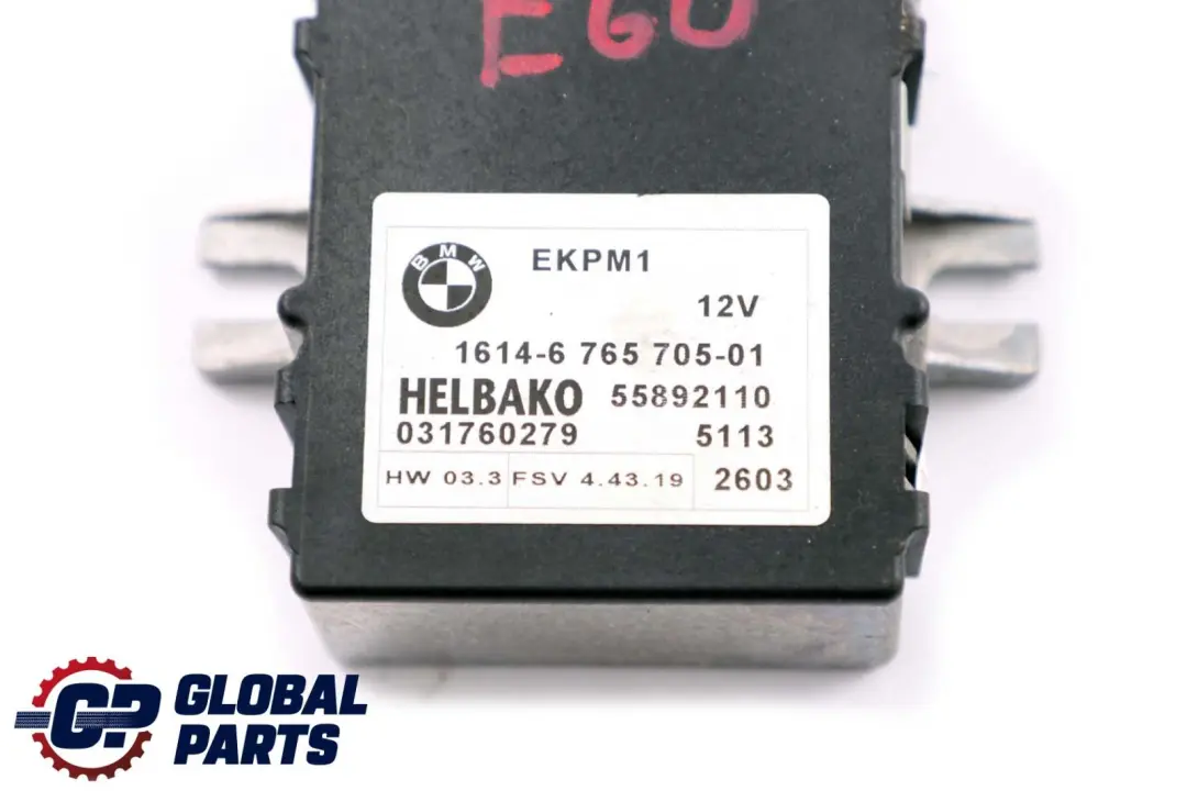  Module Pompe À Carburant BMW E60 E81 E87 E90 E91 LCI Unité Contrôle ECU - SKU 6765705 - Numéro de pièce 6765705