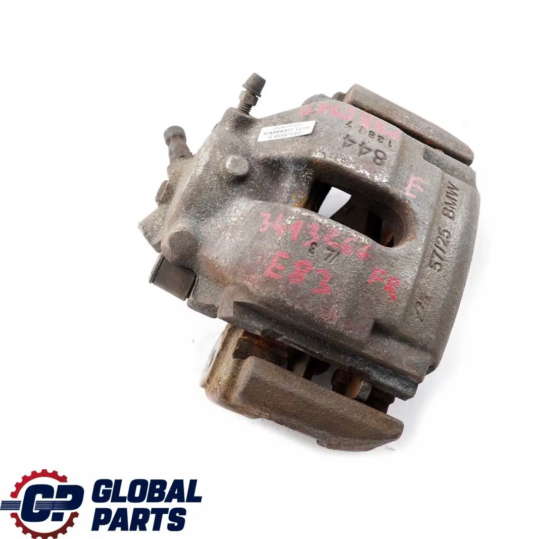 Delantero Derecho Porta Pinza De Freno 57/25 para BMW X3 E83 con número de pieza 6765882 BMW X3 E83 Delantero Derecho Porta Pinza De Freno 57/25 - SKU 6765882 - Número de pieza 6765882