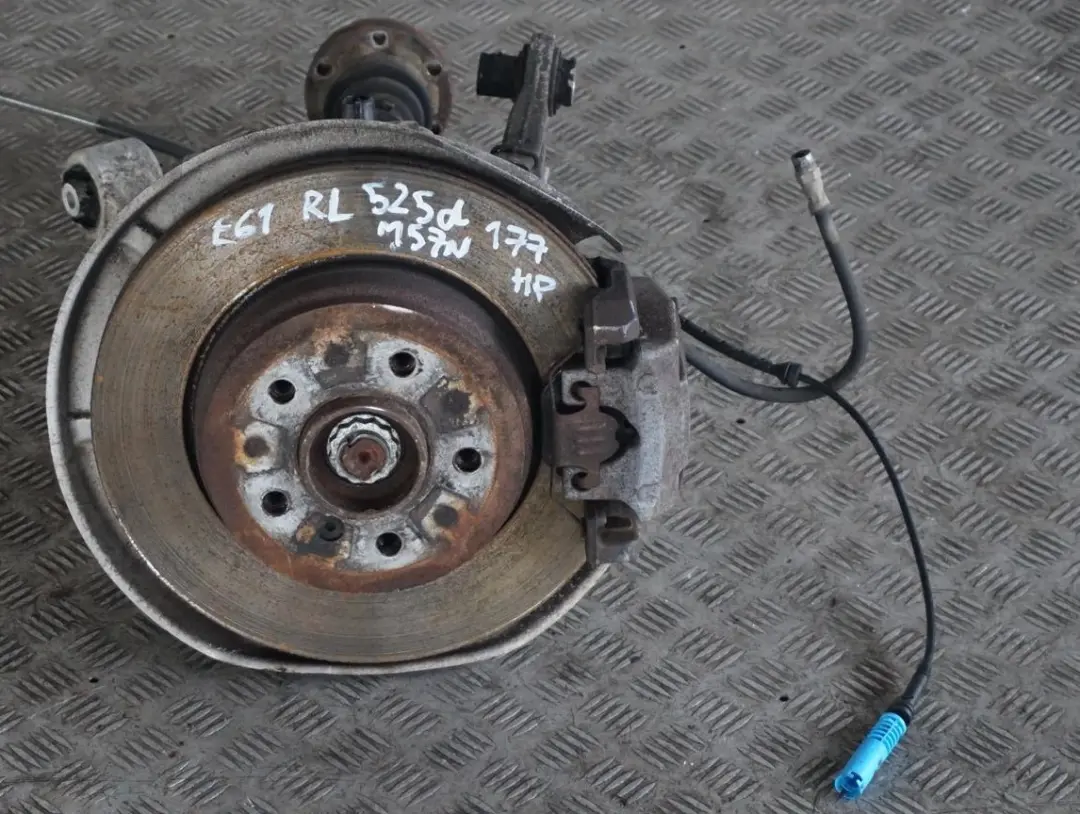 BMW 5 E61 Touring 525d M57N Amortisseur Support de Roue Pivotement Arriere Links - SKU 6765909-1 - Numéro de pièce 6765909