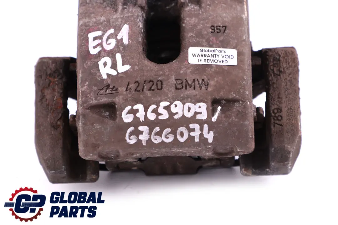 Eje Suspension Freno Trasero Izquierdo para BMW E61 con número de pieza 6765909 BMW E61 Eje Suspension Freno Trasero Izquierdo - SKU 6765909-2 - Número de pieza 6765909