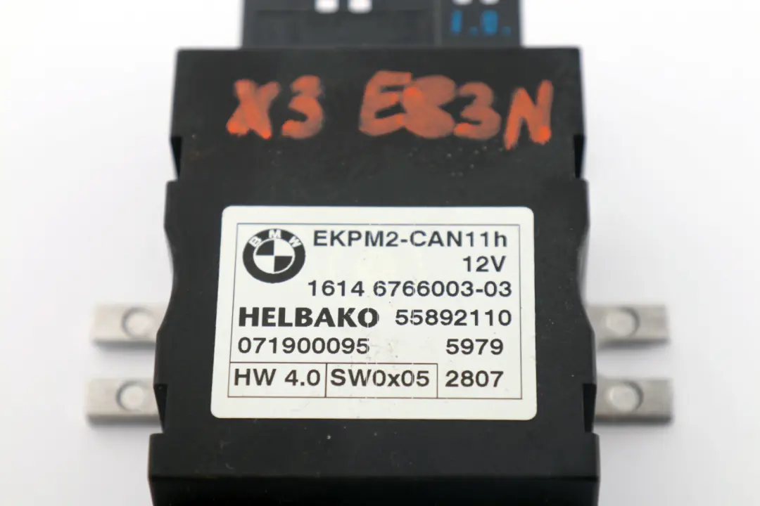 BMW X3 Z4 Reihe E83 E85 E86 Steuergerät für Kraftstoffpumpe - SKU 6766003 - Teilenummer 6766003