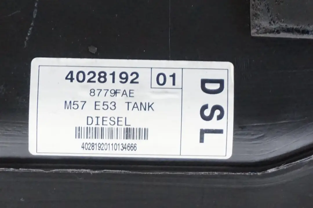 M57 M57N Kompletter Kraftstofftank Diesel für BMW X5 E53 3.0d mit Teilenummer 6766597 BMW X5 E53 3.0d M57 M57N Kompletter Kraftstofftank Diesel - SKU 6766597-2 - Teilenummer 6766597
