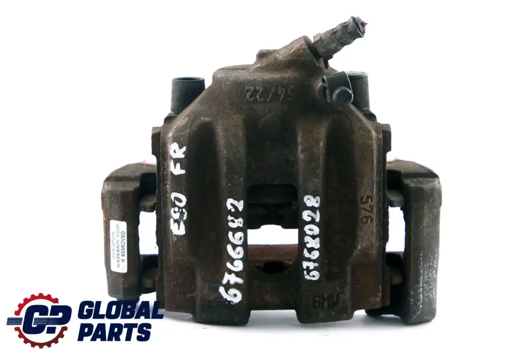 Alloggiao Pinza Freno Anteriore Destro 54/22 per BMW E87 E90 con numero di parte 6766682 BMW E87 E90 Alloggiao Pinza Freno Anteriore Destro 54/22 - SKU 6766682 - Numero di parte 6766682
