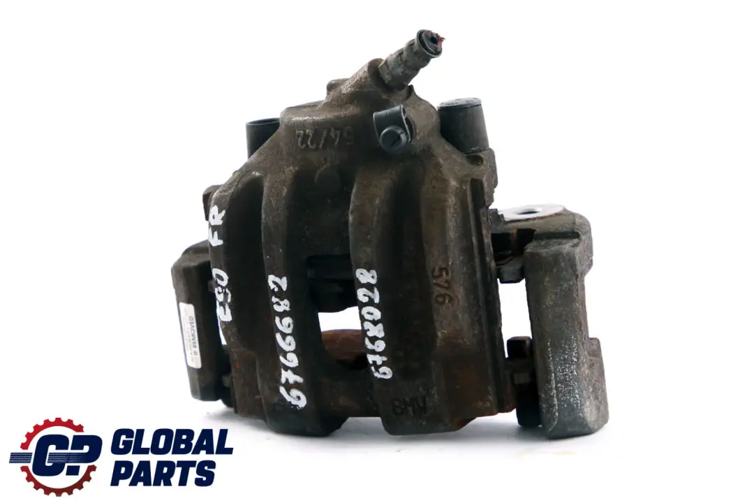 Reihe E87 E90 Bremssattelgehäuse Vorne Rechts 54/22 für BMW 1 3 mit Teilenummer 6766682 BMW 1 3 Reihe E87 E90 Bremssattelgehäuse Vorne Rechts 54/22 - SKU 6766682 - Teilenummer 6766682