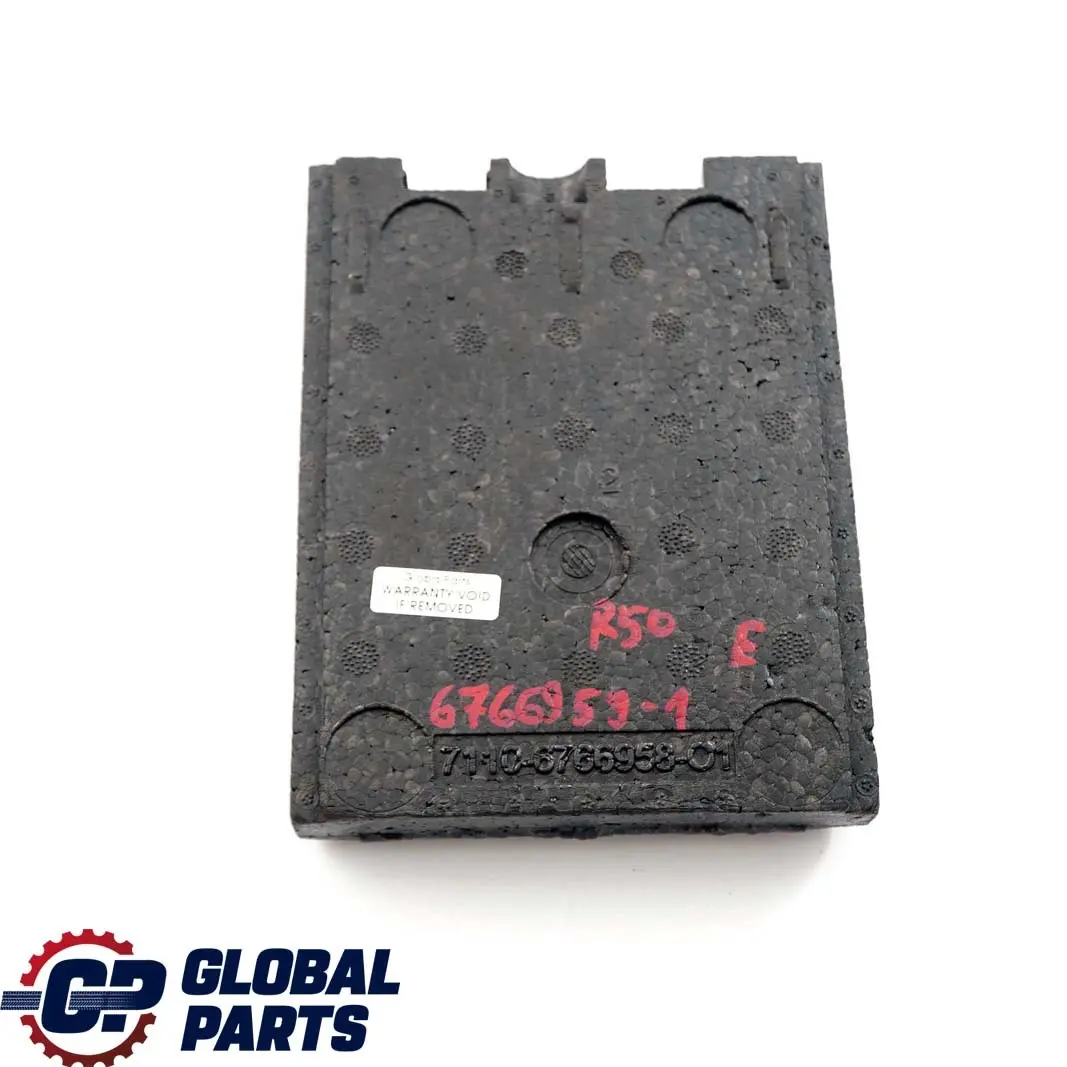 Soporte Triángulo Maletero Tapa Caja Herramientas Vacía para Mini Cooper R50 R52 R53 con número de pieza 6766959 Mini Cooper R50 R52 R53 Soporte Triángulo Maletero Tapa Caja Herramientas Vacía - SKU 6766959-1 - Número de pieza 6766959