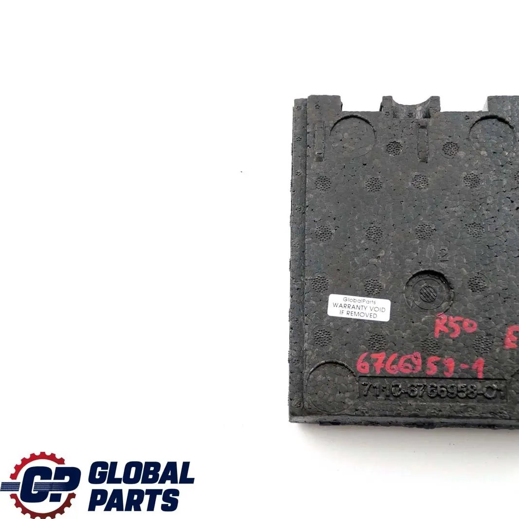 Mini Cooper R50 R52 R53 Support Triangle Trunk Trim Cover Tool Box Empty - SKU 6766959-1 - Part number 6766959