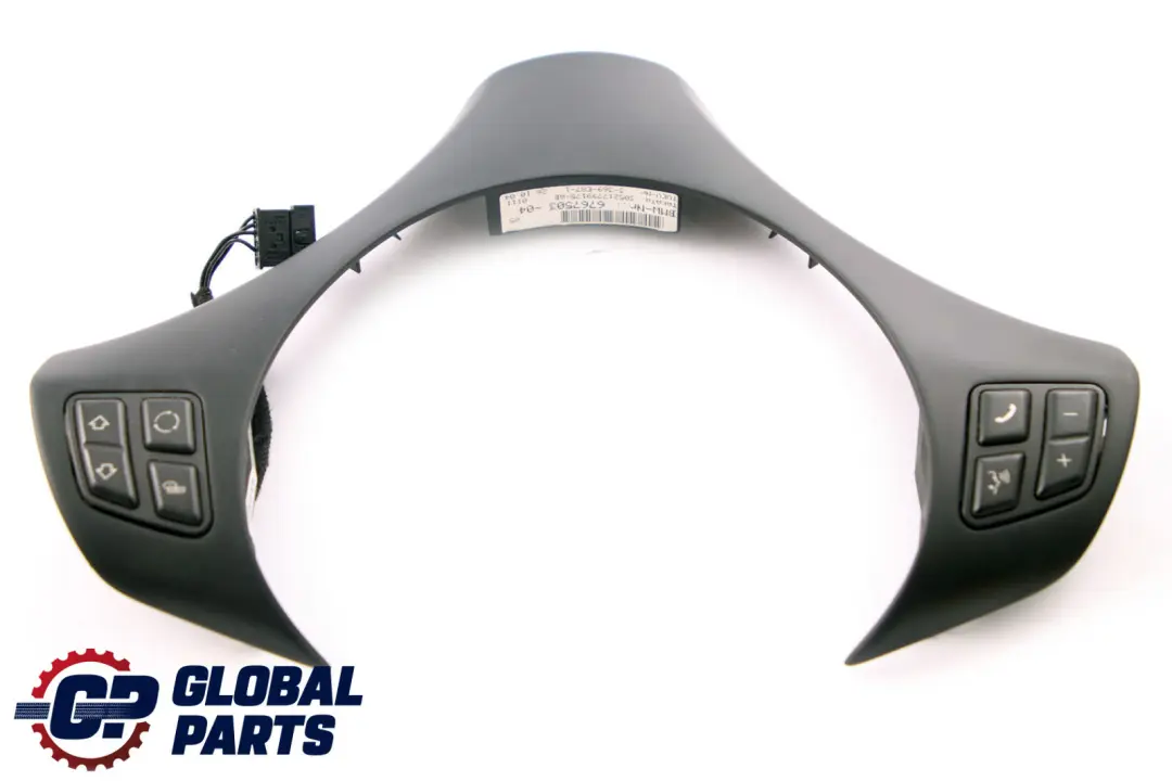 BMW 1 3 er E87 E90 E91 Abdeckung Lenkrad Multifunktion Schalter Schwarz - SKU 6767211 - Teilenummer 6767211