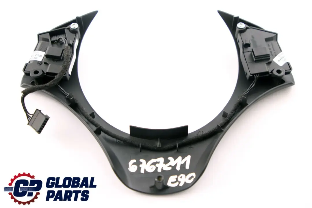 BMW 1 3 er E87 E90 E91 Abdeckung Lenkrad Multifunktion Schalter Schwarz - SKU 6767211 - Teilenummer 6767211