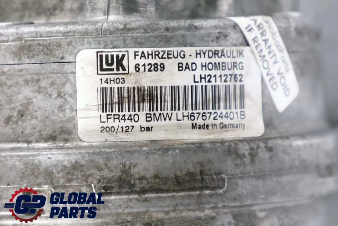 BMW E60 E61 E63 LCI Servolenkung Tandempumpe Dynamic Drive - SKU 6767244 - Teilenummer 6767244