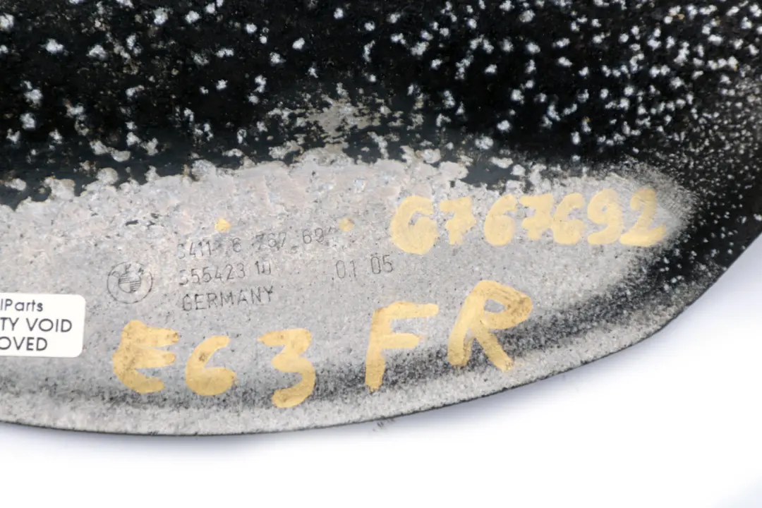 Bremsen Schutzblech Rechts 6767694 für BMW 6 er E63 E64 mit Teilenummer 6767692 BMW 6 er E63 E64 Bremsen Schutzblech Rechts 6767694 - SKU 6767692 - Teilenummer 6767692