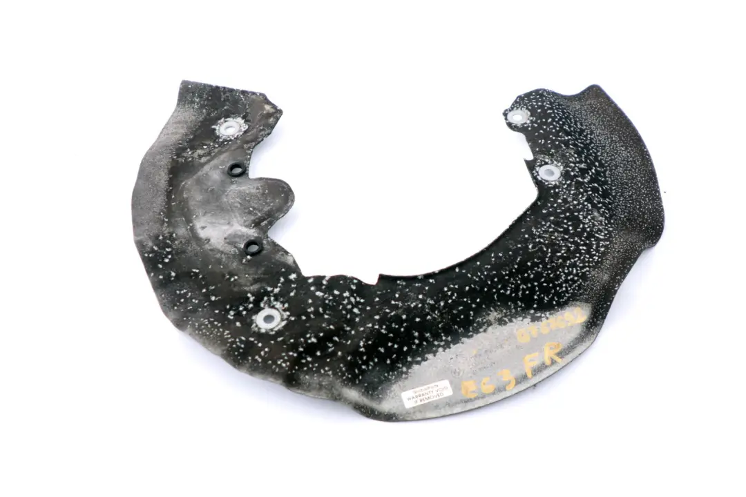 BMW 6 Series E63 E64 Protection Cover Plate Brake Disc Front Right O/S 6767694 - SKU 6767692 - Part number 6767692