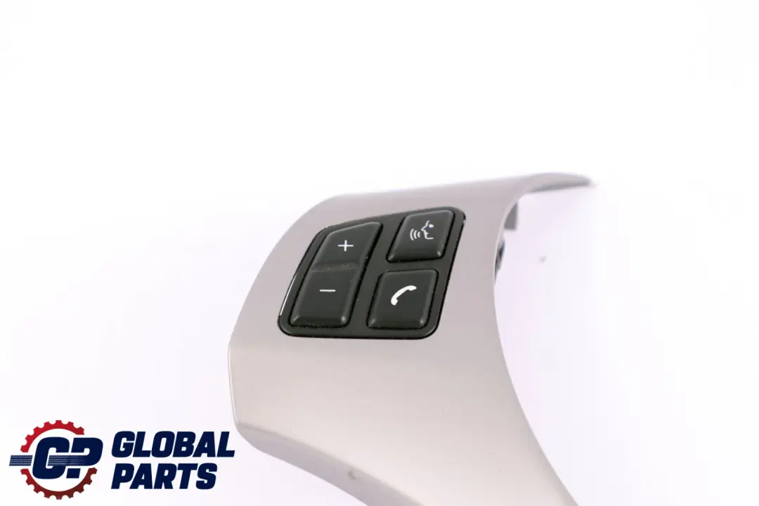 BMW 1 3 Series E87 E90 Silver Trim Cover Multifunction Switch Steering Wheel - SKU 6767715-1 - Part number 6767715
