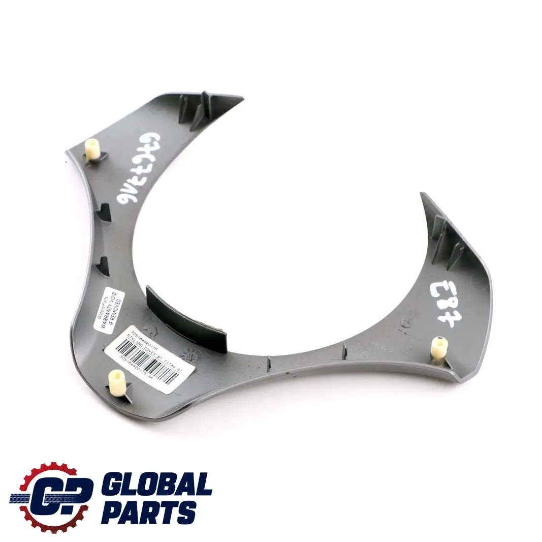 Steering Wheel Cover Trim Titan Silver to BMW 1 Series E87 E90 with Part number 6767716 BMW 1 Series E87 E90 Steering Wheel Cover Trim Titan Silver - SKU 6767716 - Part number 6767716