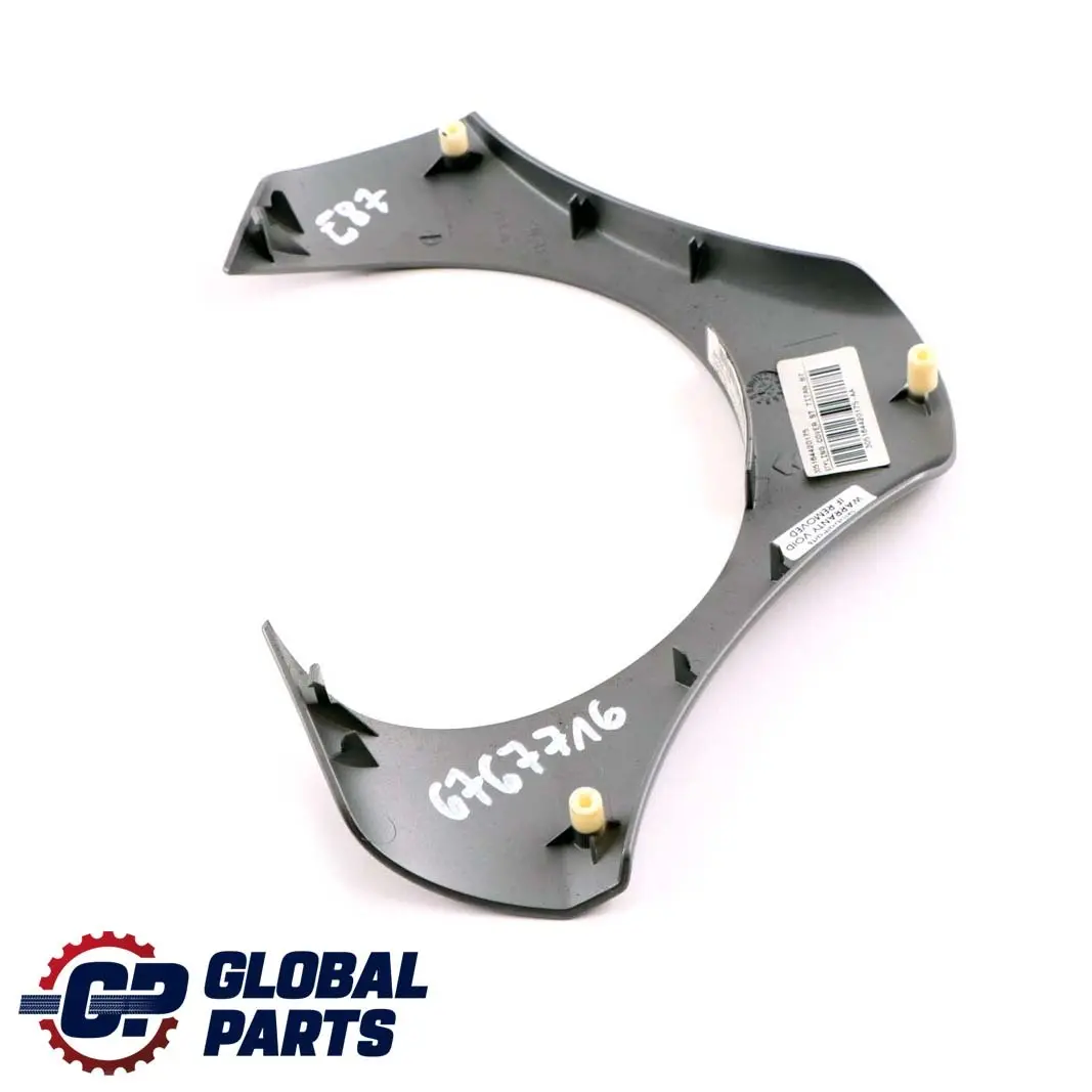 Steering Wheel Cover Trim Titan Silver to BMW 1 Series E87 E90 with Part number 6767716 BMW 1 Series E87 E90 Steering Wheel Cover Trim Titan Silver - SKU 6767716 - Part number 6767716