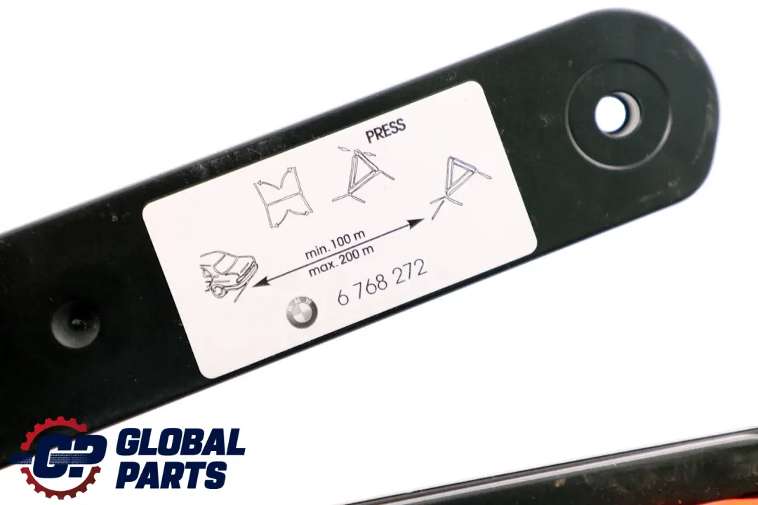 BMW E60 E65 E81 E87 Triangle de Signalisation Sans Conteneur Rouge - SKU 6768272 - Numéro de pièce 6768272