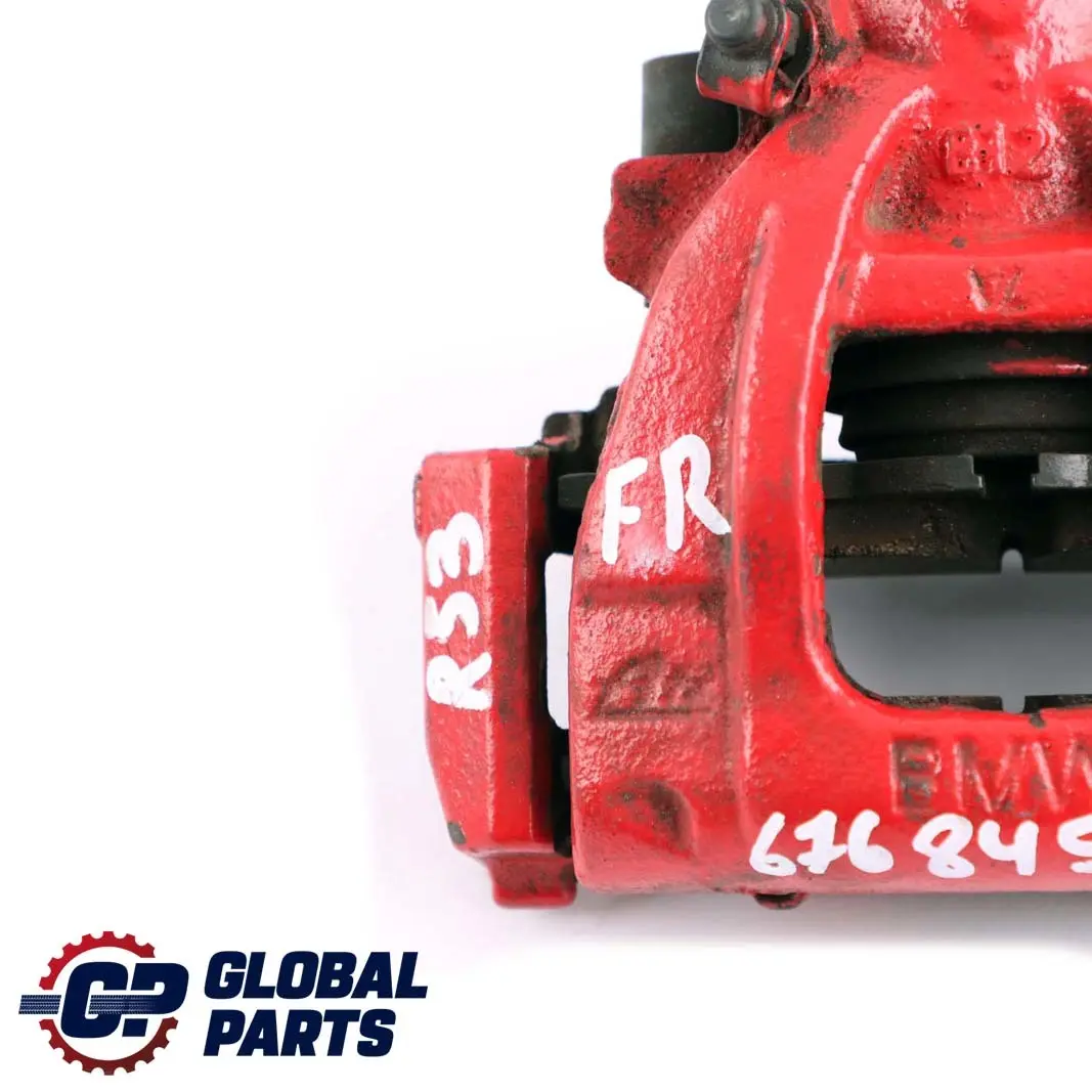 Front Right Wheel O/S Brake Caliper Housing to BMW Mini Cooper R50 R52 R53 with Part number 6768458 BMW Mini Cooper R50 R52 R53 Front Right Wheel O/S Brake Caliper Housing - SKU 6768458-1 - Part number 6768458
