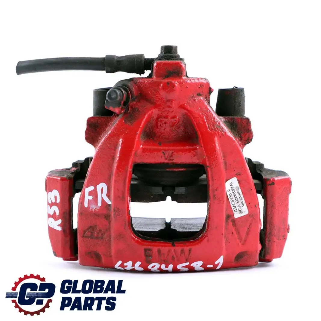 Front Right Wheel O/S Brake Caliper Housing to BMW Mini Cooper R50 R52 R53 with Part number 6768458 BMW Mini Cooper R50 R52 R53 Front Right Wheel O/S Brake Caliper Housing - SKU 6768458-1 - Part number 6768458