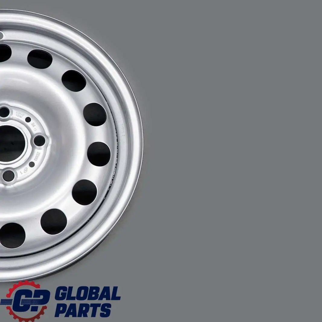 Mini Cooper One R50 R52 R55 R56 R57 R58 R59 Silver Steel Wheel Rim 15" - SKU 6768497-2 - Part number 6768497
