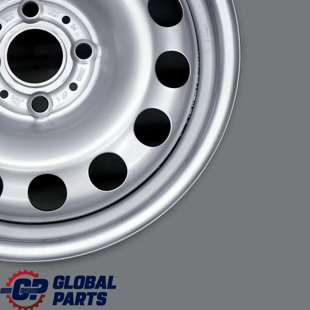 Steel Wheel Rim 15" to Mini Cooper One R50 R52 R55 R56 R57 R58 R59 Silver with Part number 6768497 Mini Cooper One R50 R52 R55 R56 R57 R58 R59 Silver Steel Wheel Rim 15" - SKU 6768497-2 - Part number 6768497