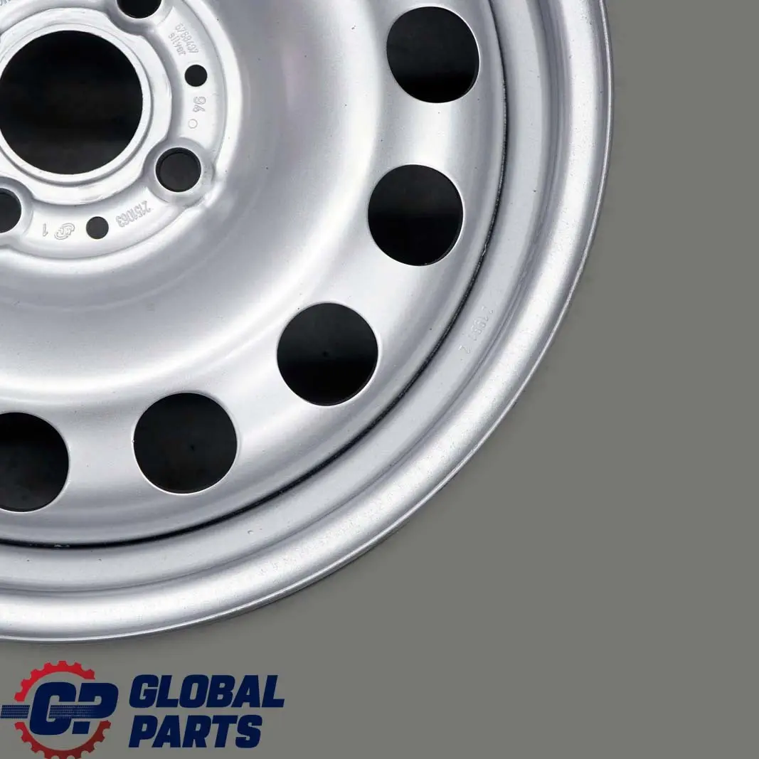 Steel Wheel Rim 15" 5,5J ET:45 to Mini Cooper One R50 R55 R56 R57 Silver with Part number 6768497 Mini Cooper One R50 R55 R56 R57 Silver Steel Wheel Rim 15" 5,5J ET:45 - SKU 6768497-3 - Part number 6768497