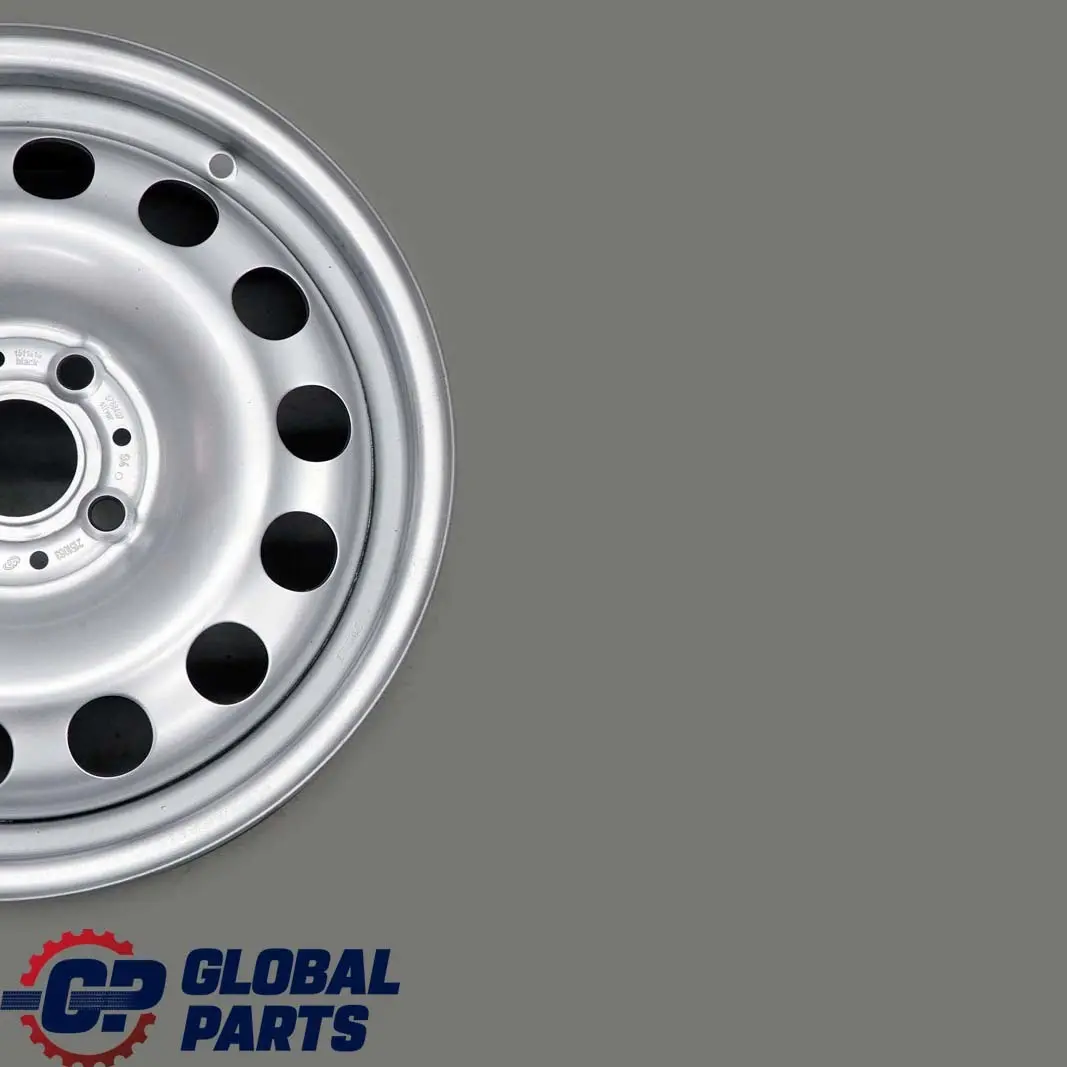 Mini Cooper One R50 R55 R56 R57 Silver Steel Wheel Rim 15" 5,5J ET:45 - SKU 6768497-3 - Part number 6768497