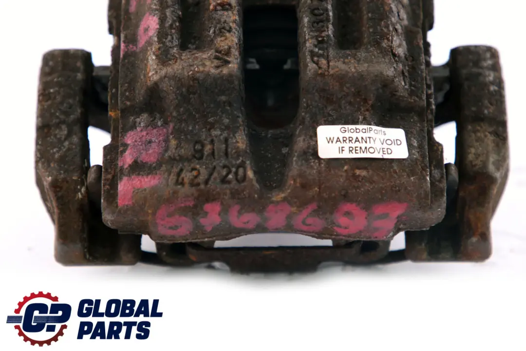 Support Boîtier Étrier Frein Roue Arrière Gauche 42/20 911 pour BMW E81 E87 E90 E91 à propos du numéro de pièce 6768697 BMW E81 E87 E90 E91 Support Boîtier Étrier Frein Roue Arrière Gauche 42/20 911 - SKU 6768697-1 - Numéro de pièce 6768697