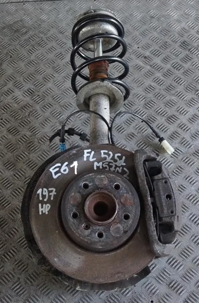 M57N2 Front Left N/S Spring Brake Suspension Leg Hub to BMW 5 E61 Touring 525d with Part number 6768797 BMW 5 E61 Touring 525d M57N2 Front Left N/S Spring Brake Suspension Leg Hub - SKU 6768797-1 - Part number 6768797