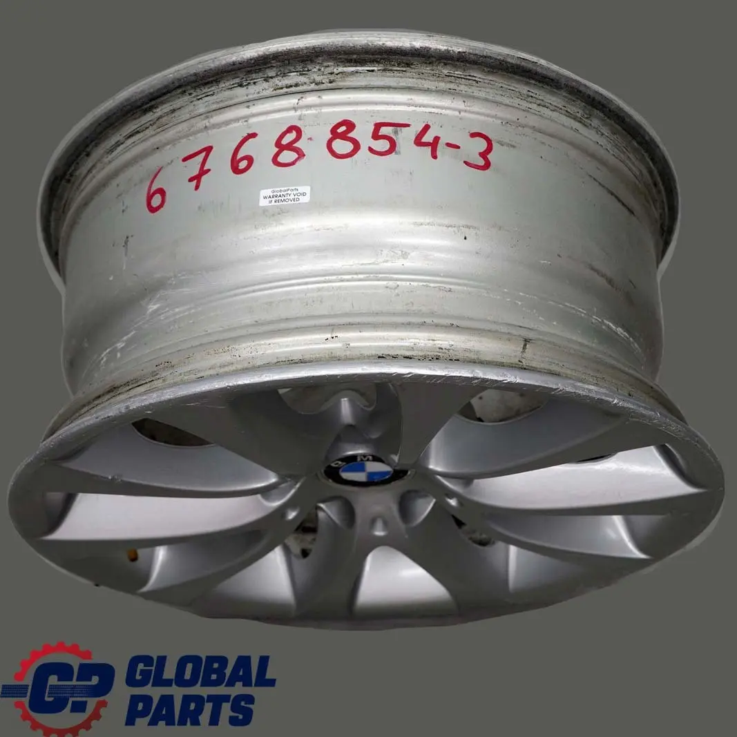 BMW E90 E91 E92 Silber Alufelge Alu Felge V-Speiche 188 17" 8J ET:34 - SKU 6768854-3 - Teilenummer 6768854