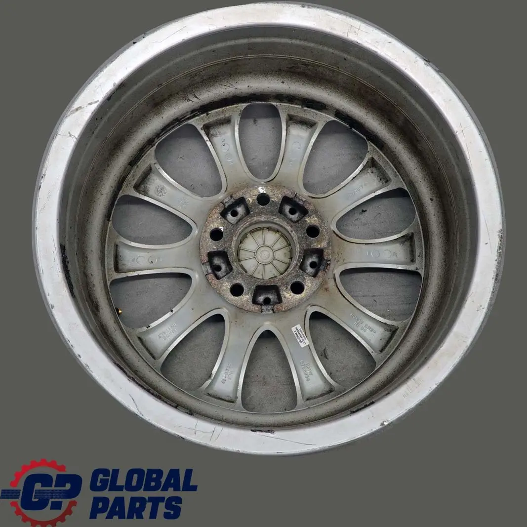 Silber Alufelge Alu Felge V-Speiche 188 17" 8J ET:34 für BMW E90 E91 E92 mit Teilenummer 6768854 BMW E90 E91 E92 Silber Alufelge Alu Felge V-Speiche 188 17" 8J ET:34 - SKU 6768854-3 - Teilenummer 6768854