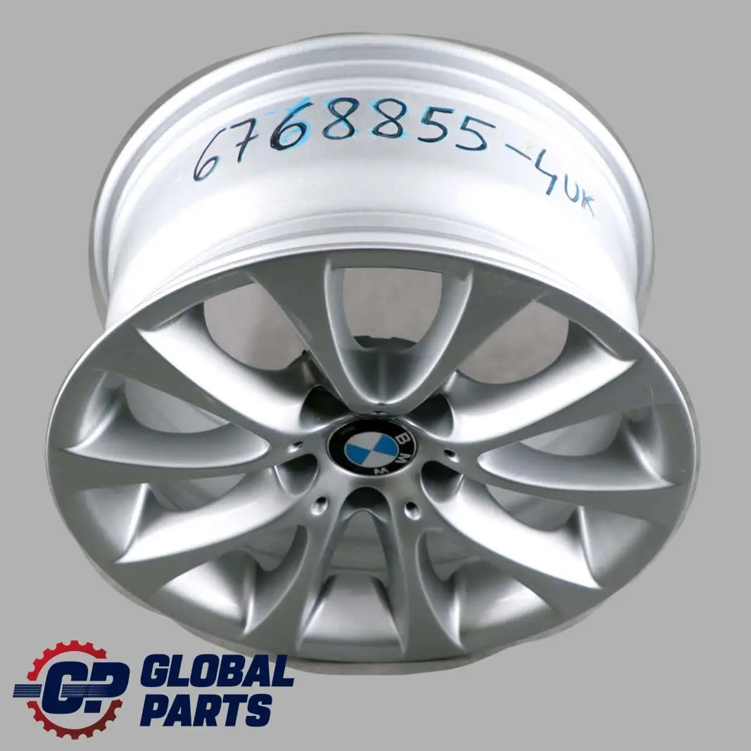 BMW E90 E91 E92 Silver Rear Wheel Alloy Rim V-Spoke 188 17" 8,5J ET:37 - SKU 6768855-4 - Part number 6768855