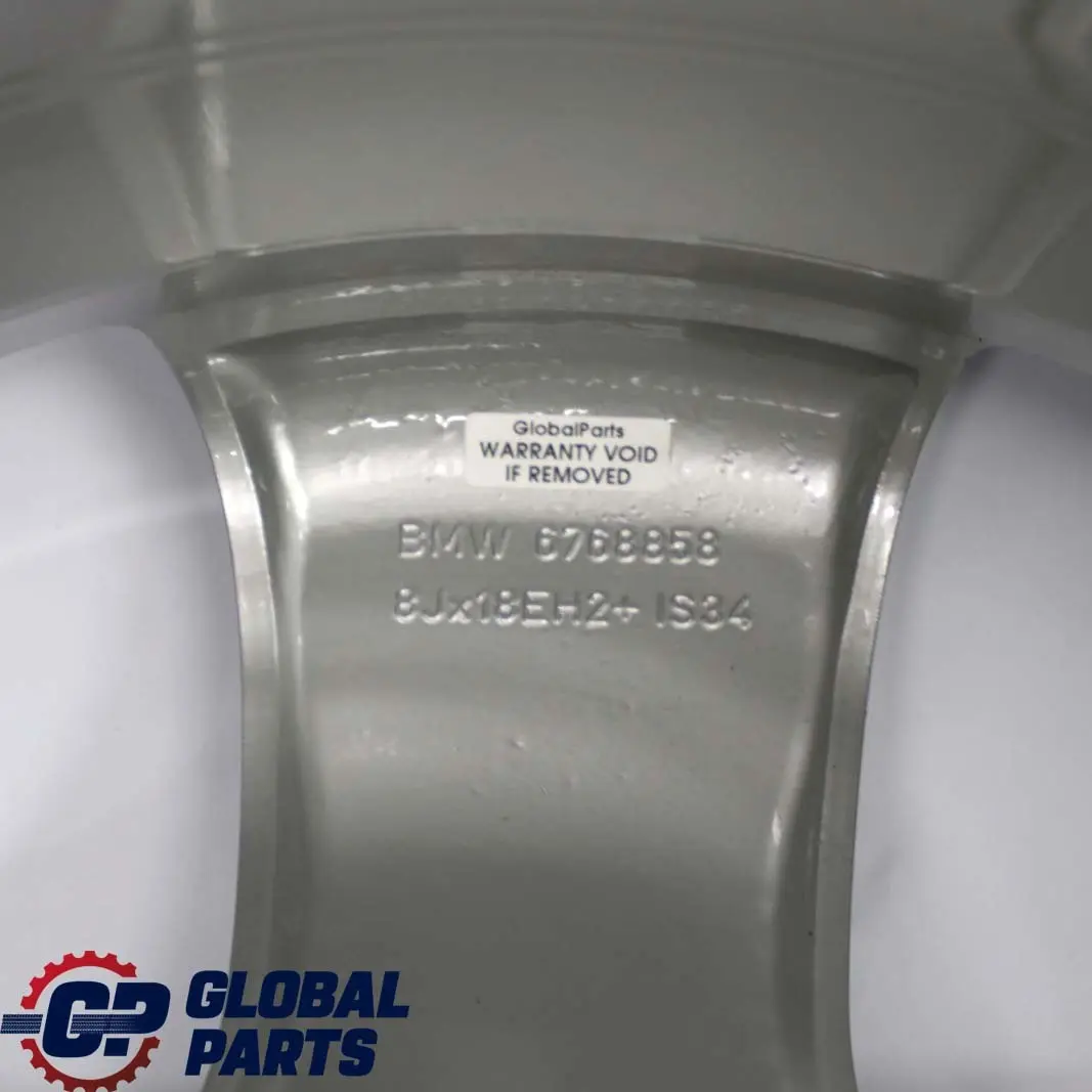 Front Wheel Alloy Rim 18" Star Spoke 189 8J ET:34 to BMW E90 E91 E92 E93 with Part number 6768858 BMW E90 E91 E92 E93 Front Wheel Alloy Rim 18" Star Spoke 189 8J ET:34 - SKU 6768858 - Part number 6768858