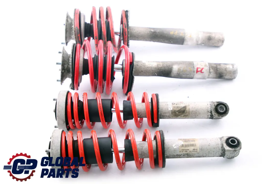 Front Rear Left Right N/O/S Spring Strut Shock Absorber Set to BMW 6 E63 with Part number 6768923 BMW 6 E63 Front Rear Left Right N/O/S Spring Strut Shock Absorber Set - SKU 6768923-1 - Part number 6768923