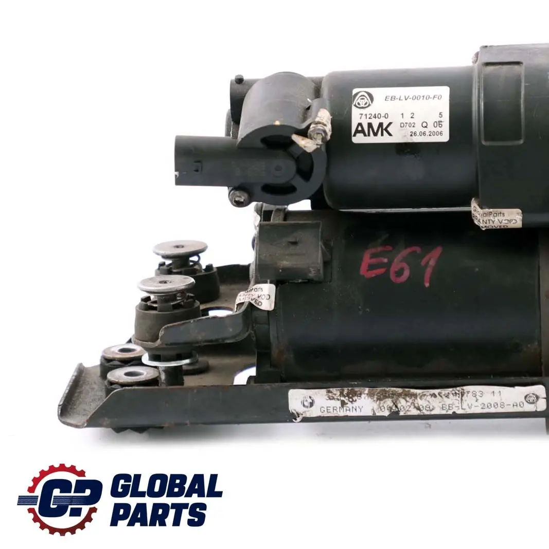 BMW 5 Reihe E61 Luftversorgungsanlage Luftfederung Niveau Kompressor - SKU 6769082-2 - Teilenummer 6769082