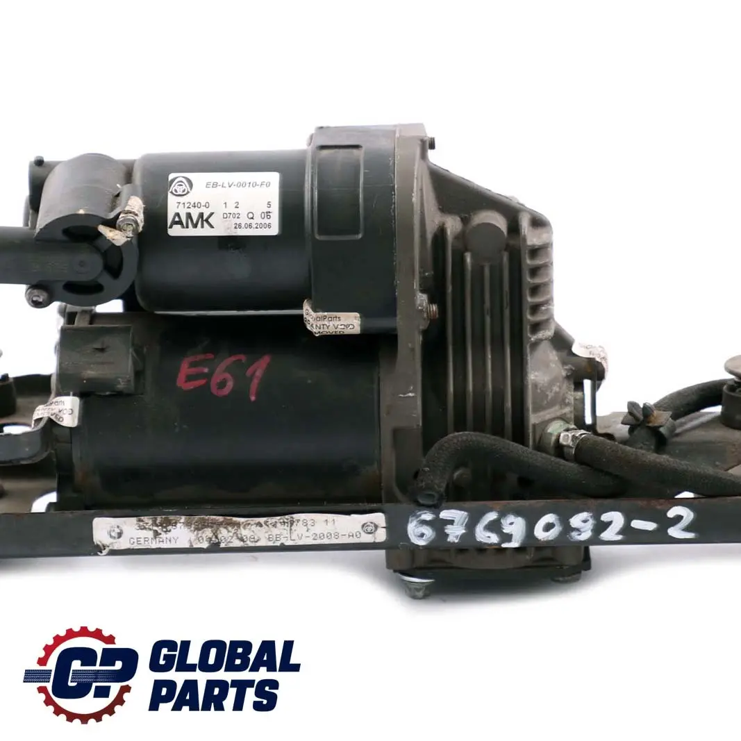 Sospensioni Pneumatiche Niveau Compressore per BMW E61 con numero di parte 6769082 BMW E61 Sospensioni Pneumatiche Niveau Compressore - SKU 6769082-2 - Numero di parte 6769082