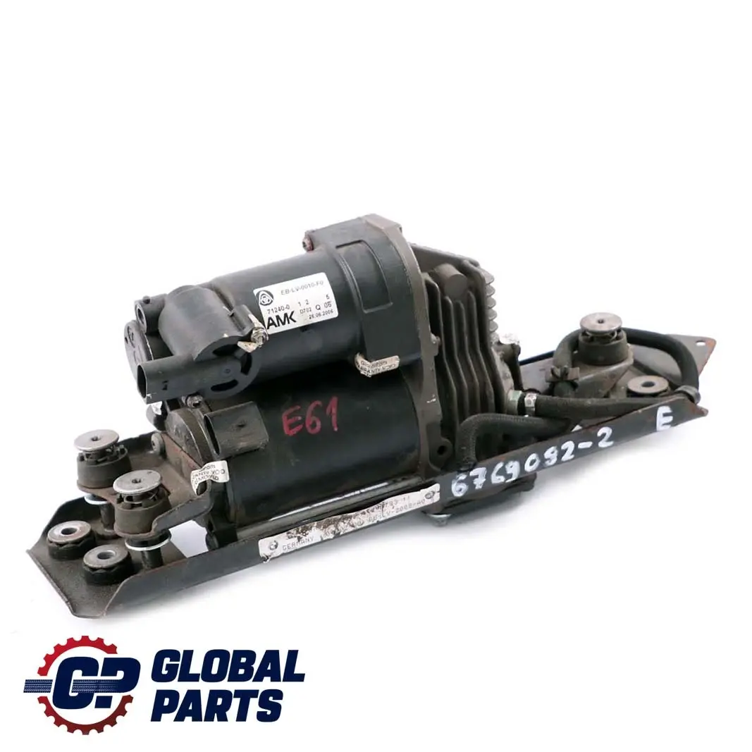 BMW 5 Reihe E61 Luftversorgungsanlage Luftfederung Niveau Kompressor - SKU 6769082-2 - Teilenummer 6769082