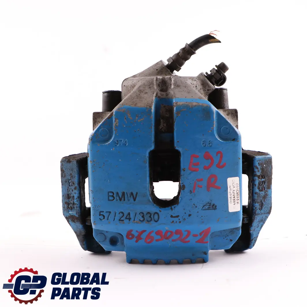 Front Right O/S Brake Caliper Housing Carrier to BMW 3 Z4 Series E89 E90 E91 E92 with Part number 6769092 BMW 3 Z4 Series E89 E90 E91 E92 Front Right O/S Brake Caliper Housing Carrier - SKU 6769092-2 - Part number 6769092