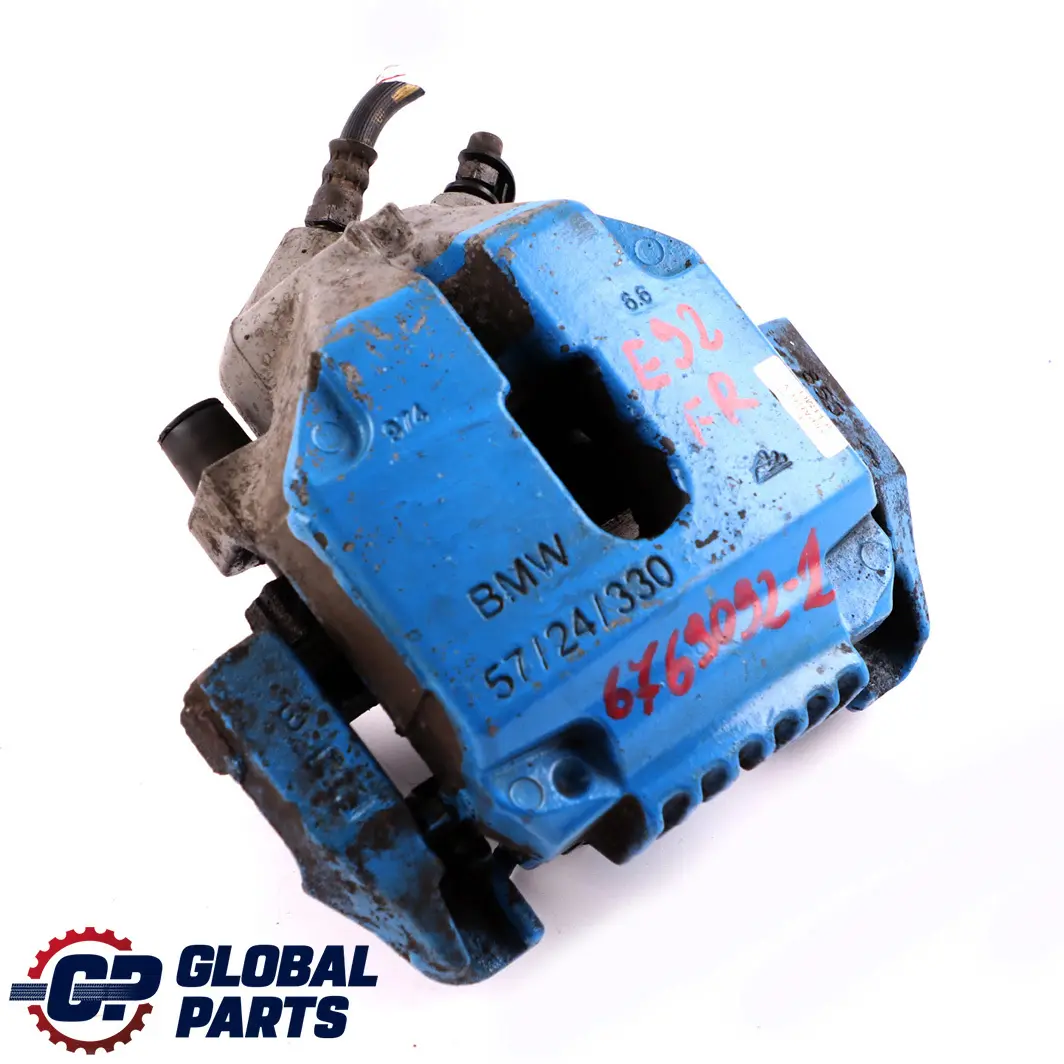 Front Right O/S Brake Caliper Housing Carrier to BMW 3 Z4 Series E89 E90 E91 E92 with Part number 6769092 BMW 3 Z4 Series E89 E90 E91 E92 Front Right O/S Brake Caliper Housing Carrier - SKU 6769092-2 - Part number 6769092