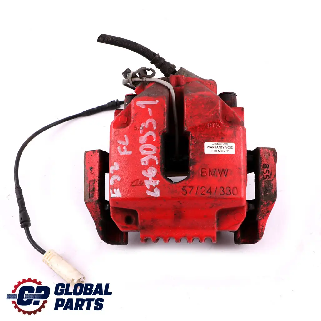 delantero izquierdo pinza de freno Carcasa para BMW E90 E91 E92 con número de pieza 6769093 BMW E90 E91 E92 delantero izquierdo pinza de freno Carcasa - SKU 6769093-1 - Número de pieza 6769093