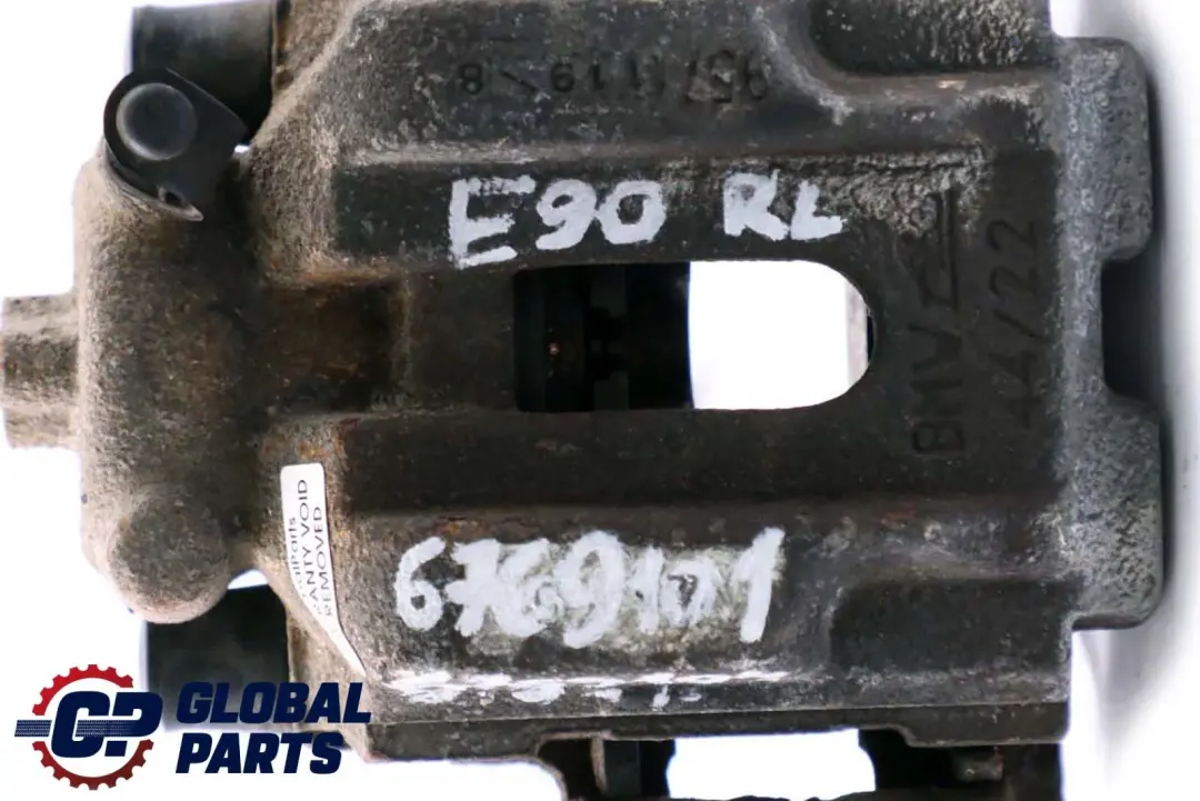 Brake Caliper Housing BMW E90 E91 E92 E93 Rear Left N/S Brake Unit to with Part number 6769101 Brake Caliper Housing BMW E90 E91 E92 E93 Rear Left N/S Brake Unit - SKU 6769101 - Part number 6769101