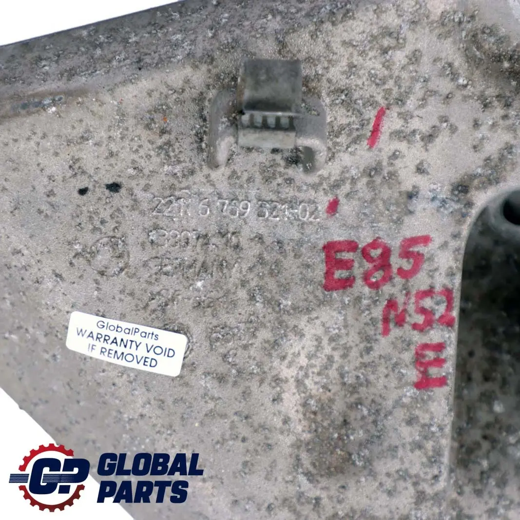 N52 Engine Supporting Bracket Left N/S to BMW Z4 E85 E86 with Part number 6769321 BMW Z4 E85 E86 N52 Engine Supporting Bracket Left N/S - SKU 6769321 - Part number 6769321