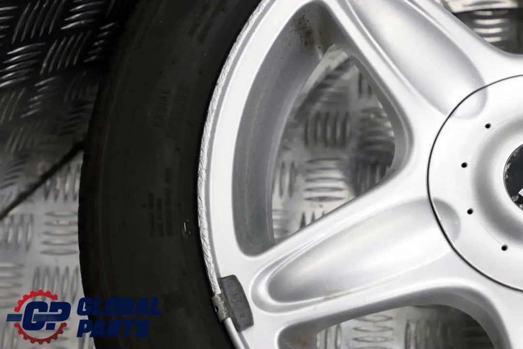 Complete 4x Wheel Alloy Rim with Tyres 16" 5-Star Blaster 103 to BMW Mini R50 R56 with Part number 6769409 BMW Mini R50 R56 Complete 4x Wheel Alloy Rim with Tyres 16" 5-Star Blaster 103 - SKU 6769409-9 - Part number 6769409