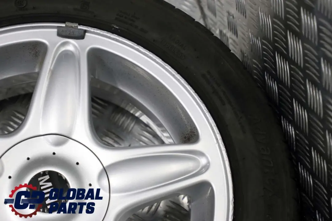 Complete 4x Wheel Alloy Rim with Tyres 16" 5-Star Blaster 103 to BMW Mini R50 R56 with Part number 6769409 BMW Mini R50 R56 Complete 4x Wheel Alloy Rim with Tyres 16" 5-Star Blaster 103 - SKU 6769409-9 - Part number 6769409