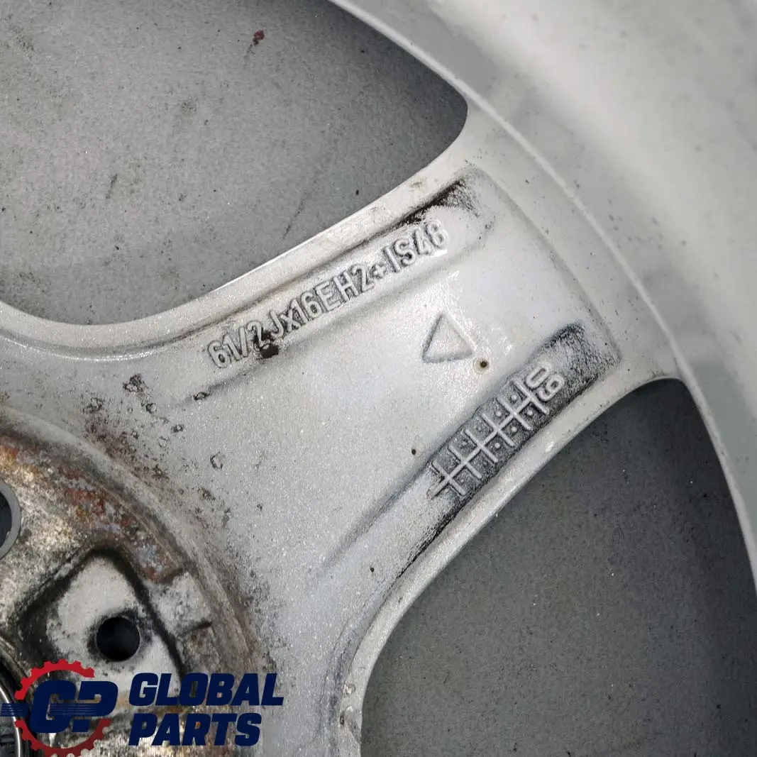 Weiss Weiß Alu Felge Alufelge 16" ET:48 6,5J für Mini Cooper One R50 R56 mit Teilenummer 6769410 Mini Cooper One R50 R56 Weiss Weiß Alu Felge Alufelge 16" ET:48 6,5J - SKU 6769410-1 - Teilenummer 6769410