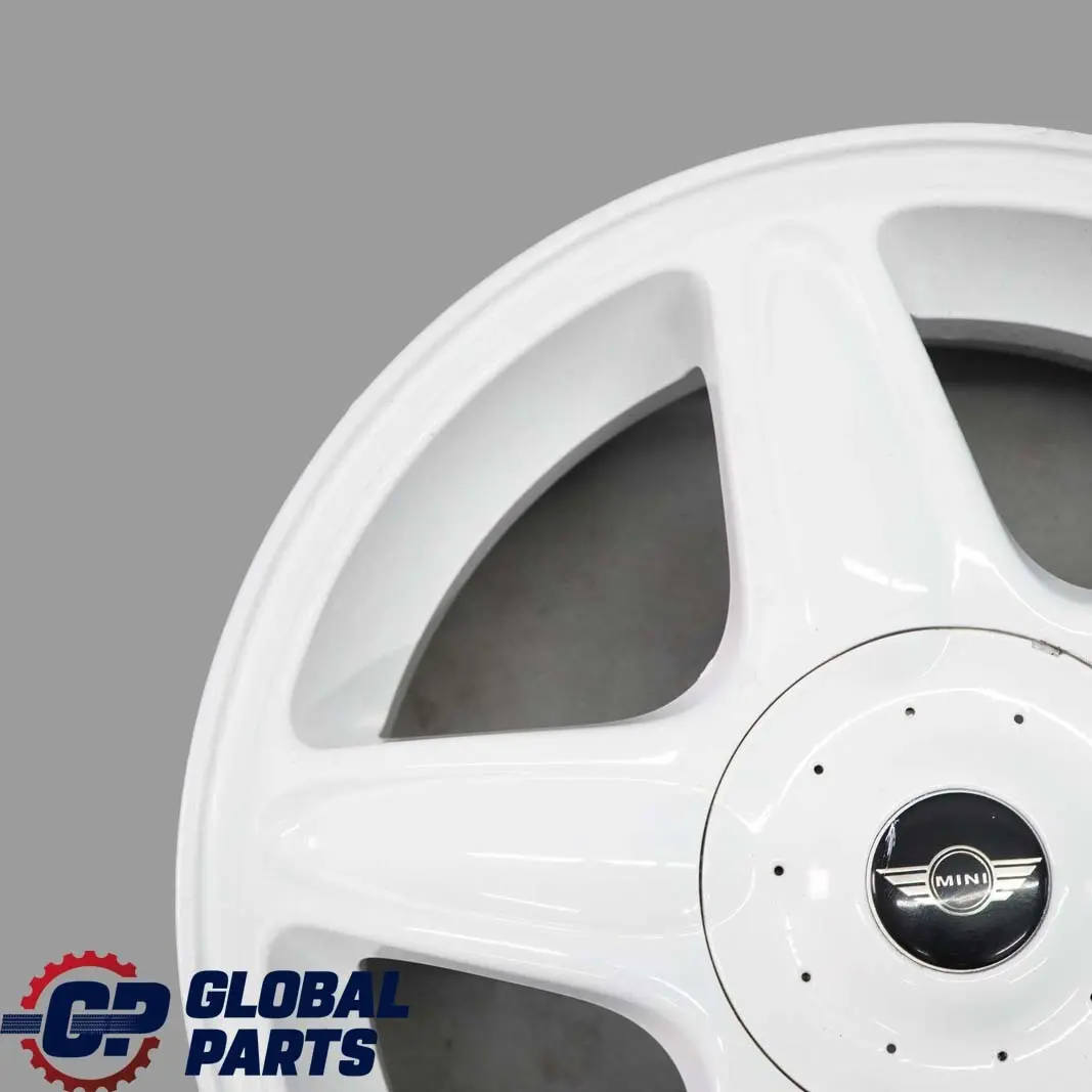 Weiss Weiß Alu Felge Alufelge 16" ET:48 6,5J für Mini Cooper One R50 R56 mit Teilenummer 6769410 Mini Cooper One R50 R56 Weiss Weiß Alu Felge Alufelge 16" ET:48 6,5J - SKU 6769410-1 - Teilenummer 6769410