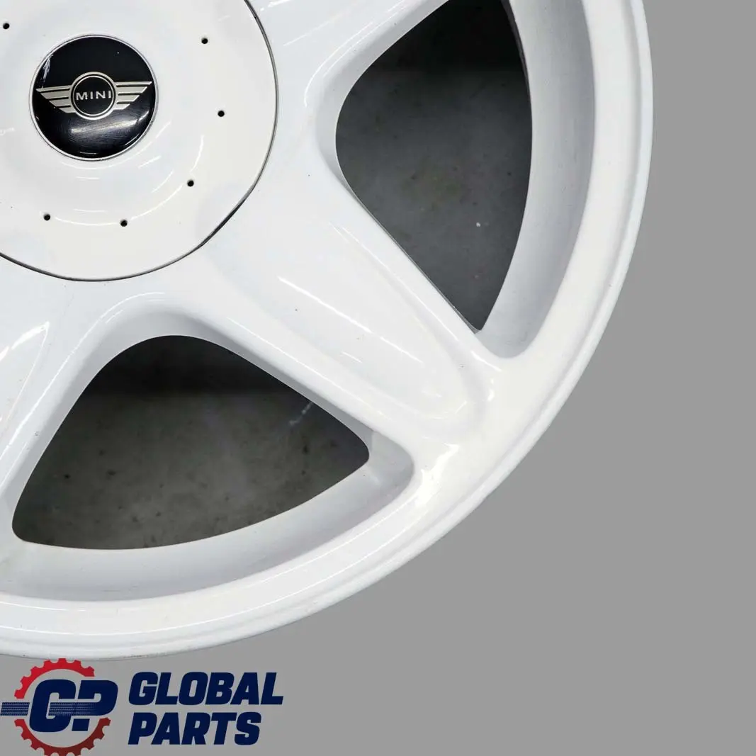 White Wheel Alloy Rim 16" ET:48 6,5J 5-Star Blaster 103 to Mini Cooper R50 R55 R56 with Part number 6769410 Mini Cooper R50 R55 R56 White Wheel Alloy Rim 16" ET:48 6,5J 5-Star Blaster 103 - SKU 6769410-1 - Part number 6769410